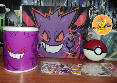 Gengar Pokémon Tazón Más Mousepad Y Accesorios