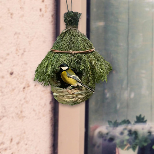 Nido De Pájaros Choza De Pájaros Casa Compacta Escondite
