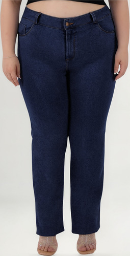 Pantalón Recto Britos Jeans Mujer Curvy Mezclilla 501669