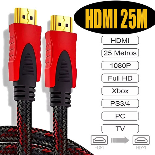 Hdmi Connection Cable Computer Tv Hd 25m Data Cable