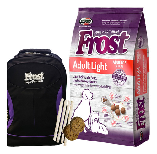 Frost Perro Adulto Light Senior 15 K + Regalo + Envío Gratis