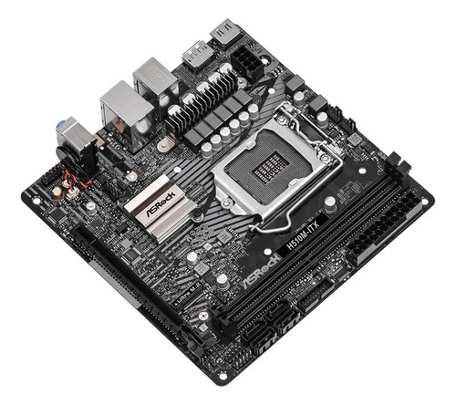 Placa-mãe ASRock H510M-ITX – Mini-ITX, LGA 1200, 2x DDR4 até 64GB
