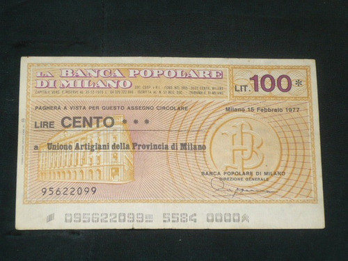 La Banca Populaire De Milano