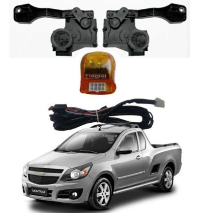 Imagem 1 de 3 de Kit Trava Elétrica Tragial Gma2 Mn Nova Montana 2011 A 2020