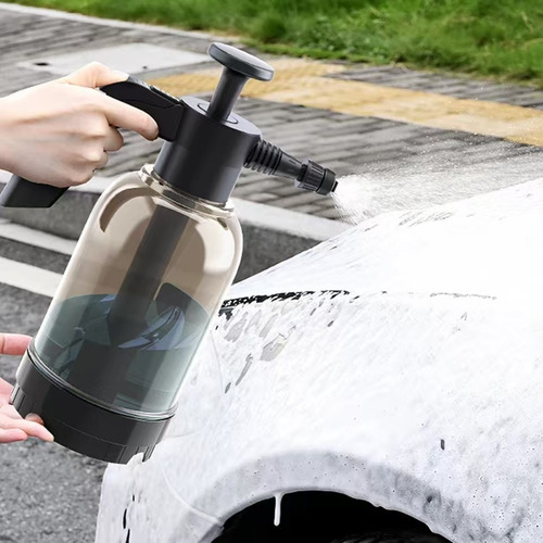 Pulverizador De Espuma Com Bomba Preta Para Lavagem Carros