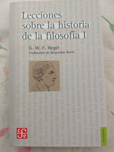 Lecciones Sobre La Historia De La Filosofía I (Usado)