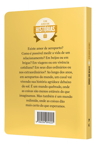 O peso das coisas, de Garofalo Neto, Emilio. Editorial Vida Melhor Editora S.A, capa mole em português, 2022