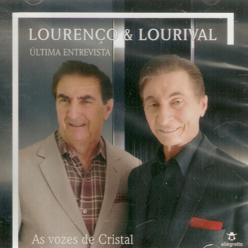 Cd Lourenço & Lourival - As Vozes De Cristal - Novo Lacrado*