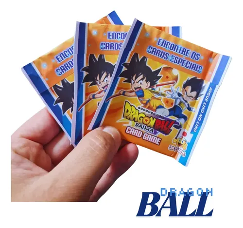 Kit 200 Cards Dragon Ball Z Contem Card Especial Encontre
