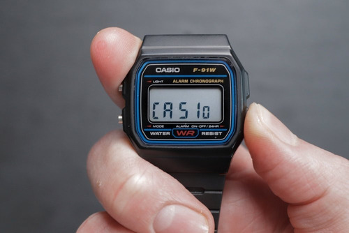 Reloj Casio F91w Caballero Retro Vintage Clasico 100%orginal