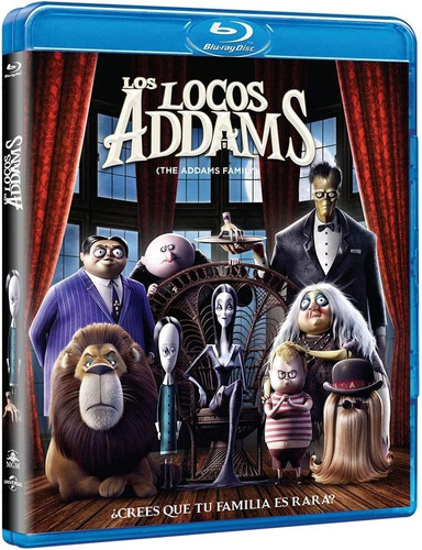 Los Locos Addams | Blu Ray Animación Película Nueva