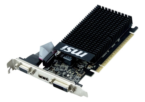 Tarjeta De Video Msi Nvidia Geforce 710 2gb Ddr3 64-bit (Reacondicionado)