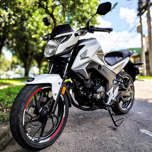 Honda Cb 160f Blanco Perlado 2017