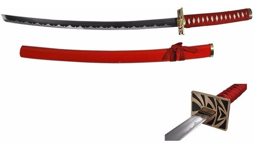 Katana De Anime Bleach Renji Sable Samurai Espada Japonesa