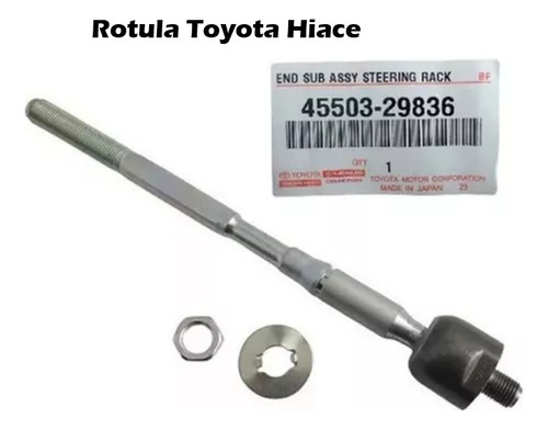 Rotula Direccion Toyota Hiace 2.7 2tr 2005 Al 2012