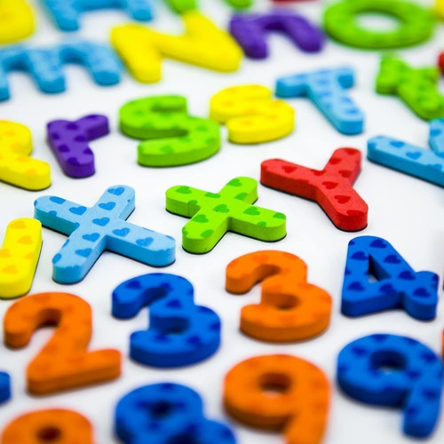 Imagen 7 de 8 de Letras Y Números Imantados Magtimes Para Niños