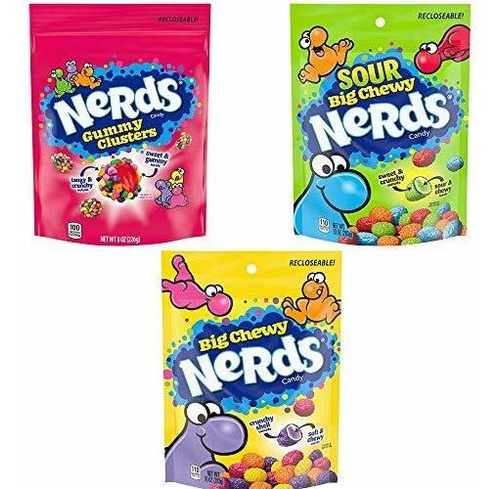 Dulce Ácido - Dulce Ácido - Nerds Variety Pack, Gummy Cluste