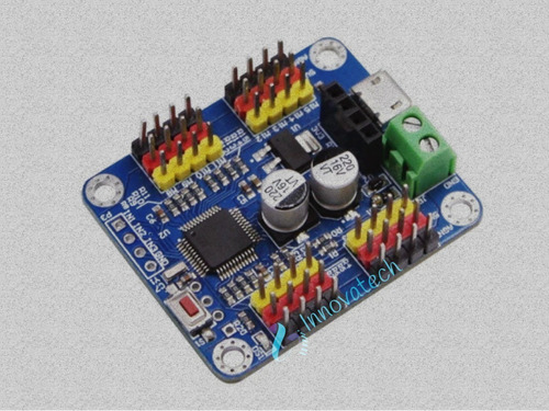 Placa Controladora Servomotores Pwm 16 Canales Para Bluetoot