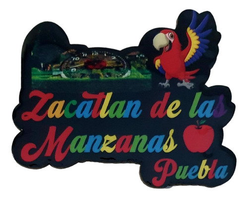 Zacatlan De Las Manzanas Puebla Recuerdo Pais Iman Mdf A512