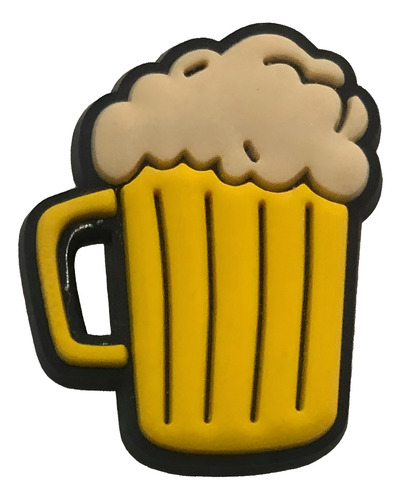 Pin Prendedor Cerveza Para Mochila Ropa Gorra X2 Amarillo Cerveza