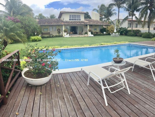 Casa De Praia Para Venda Em Parnamirim, Pirangi Do Norte - Casa De Rua Próximo Ao Porto Brasil, 3 Dormitórios, 3 Suítes, 5 Banheiros, 8 Vagas - Cas1066-c_2-899050
