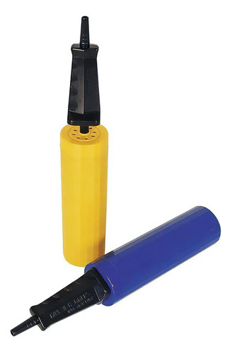 Inflador Bomba Para Colchones Inflables Bestway Mininflador Color Amarillo