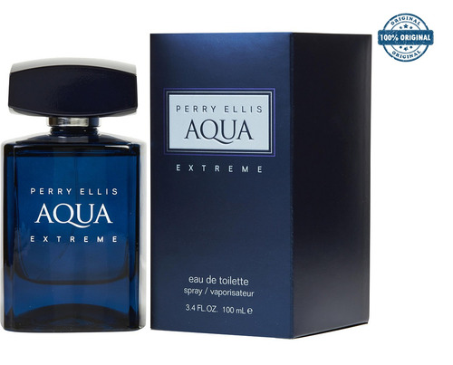 Perry Ellis - Aqua Extreme - Hombre - 100ml - Edt - Original