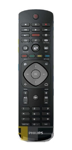 Control Remoto Philips Netflix 4k 5000 49f65102/77 Smart Led