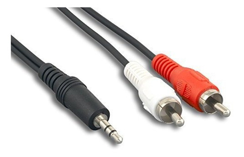 Cables Rca - Cablelera 3.5mm To Rca X 2 Stereo M-6 , 28awg C