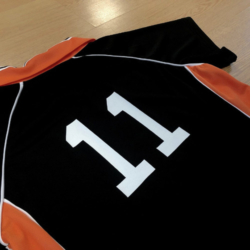 Imagen 6 de 10 de Camiseta Tsukishima #11 Haikyu Karasuno Cosplay Anime