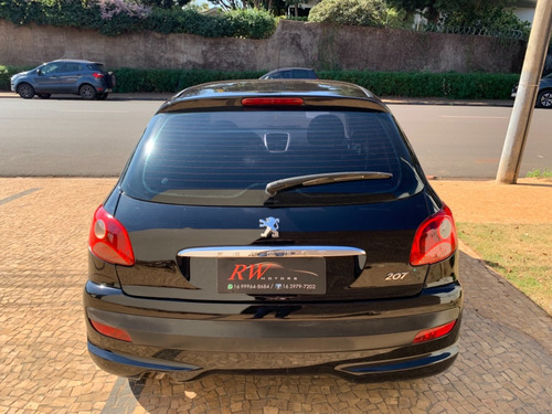 Imagem 5 de 9 de Peugeot 207 Xr 1.4 Preto 2011