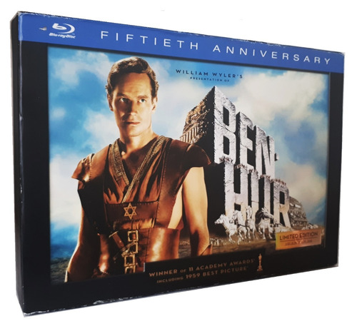 Ben - Hur Boxset Pelicula 50 Aniversario Blu-ray