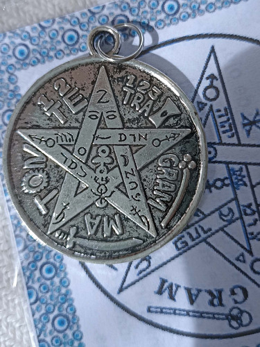 Tetragramaton Dije Medallon Protección Poderosa $ 15 