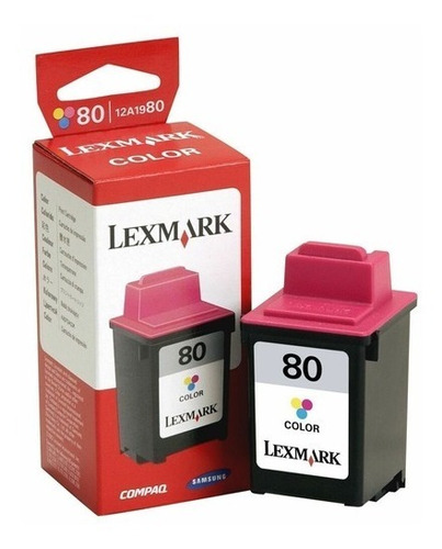 Cartucho Lexmark 80 Color - Vencido