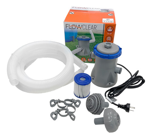 Bomba Filtro Pileta Piscina Lona Electrica 2006 Lts Bestway