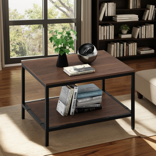 Mesa De Centro Rectangular 2 Niveles Nuuk Concept Moon Color Confirmar una vez realizada la compra