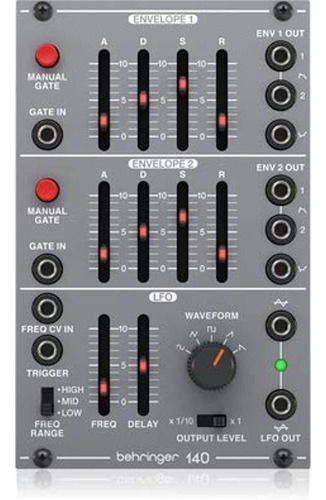 Bherinnger 140 Dual Envelope/lfo Legendario Módulo Analógico