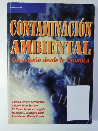 Libro Contaminación Ambiental 176e5 (Usado)