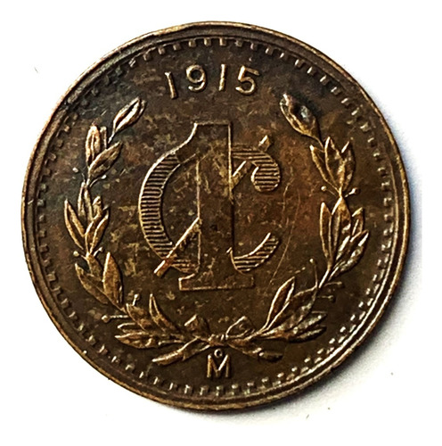 1 Centavo 1915 Mo Zapatista