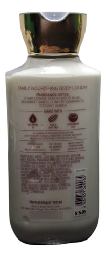In The Stars Crema Corporal Bath & Body Works 236 Ml Dulce Y Bergamota