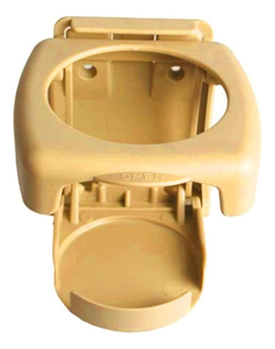 2 Piezas Gris + Beige Coche Plegable Plegable Portavasos