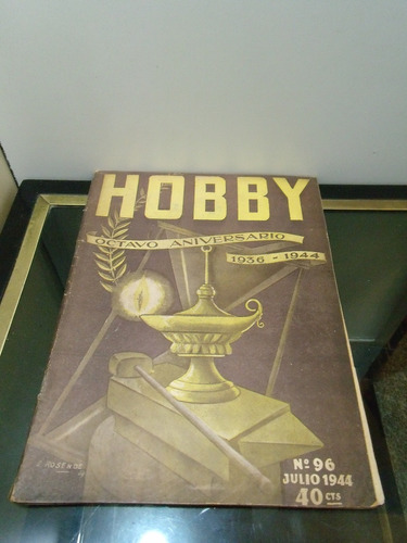 Adp Revista Hobby N ° 96 Julio 1944 Octavo Aniversario