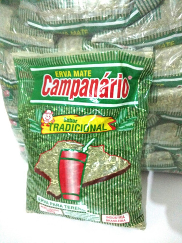 16 Pacotes De Erva Mate Tereré Campanário Tradicional+brinde