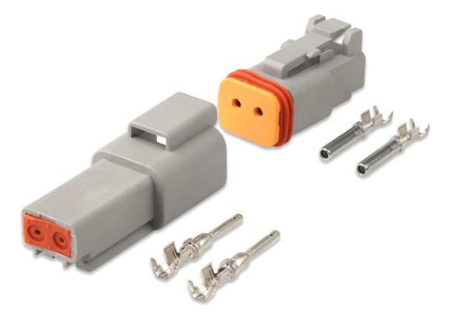 Conector Deutsch Impermeable 2 Pines, 2 Sets