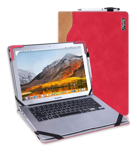 Funda De Notebook Tipo Libro Compatible Dell Inspiron 14