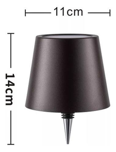 Luz Recargable De 3 Colores Para Botella De Vino