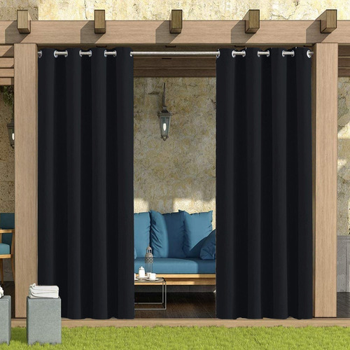 Cortinas Blackout 2 Paneles 130x230 Impermeable Alta Calidad