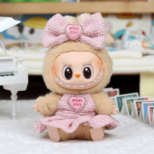 Ropa Labubu Conjunto De Lujo Chic Para Muñecas Labubu