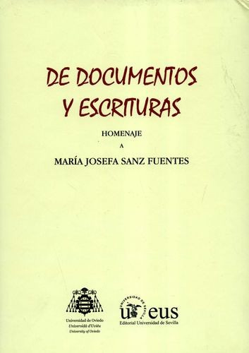 Libro De Documentos Y Escrituras. Homenaje A María Josefa S