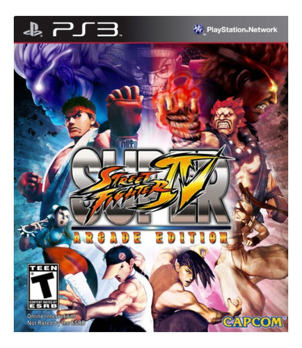 Street Fighter IV  Standard Edition Capcom PS3 Físico